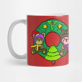 2 cute dolls Mug